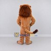 Custom Tan and Brown Lion Mascot Costume Adult Full Body Suit for Wildlife Events