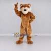 Custom Brown and White Big Cat Mascot Costume Adult Full Body Suit for Wildlife Events Custom Brown and White Big Cat Mascot Costume Adult Full Body Suit for Wildlife Events