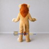 Custom Tan Orange and White Lion Mascot Costume Adult Full Body Suit for Wildlife Events Custom Tan Orange and White Lion Mascot Costume Adult Full Body Suit for Wildlife Events
