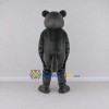 Custom Dark Gray and Brown Rodent Mascot Costume Adult Full Body Suit for Wildlife Events
