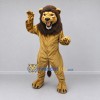 Custom Tan and Brown Lion Mascot Costume Adult Full Body Suit for Wildlife Events