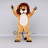Custom Tan and Brown Lion Mascot Costume Adult Full Body Suit for Wildlife Events