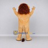Custom Tan and Brown Lion Mascot Costume Adult Full Body Suit for Wildlife Events