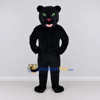 Custom Black Panther Mascot Costume Adult Full Body Suit for Wildlife Events