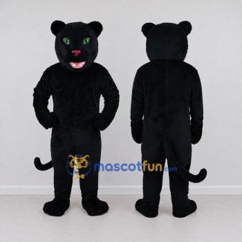 Custom Black Panther Mascot Costume Adult Full Body Suit for Wildlife Events