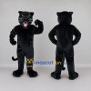 Custom Black Roaring Panther Mascot Costume Adult Full Body Suit for Wildlife Events Custom Black Roaring Panther Mascot Costume Adult Full Body Suit for Wildlife Events