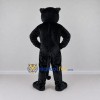 Custom Black Roaring Panther Mascot Costume Adult Full Body Suit for Wildlife Events Custom Black Roaring Panther Mascot Costume Adult Full Body Suit for Wildlife Events