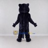 Custom Dark Navy Blue Panther Mascot Costume Adult Full Body Suit for Sports Events