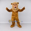 Custom Golden Brown and Tan Lion Mascot Costume Adult Full Body Suit for Wildlife Events