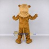 Custom Golden Brown and Tan Lion Mascot Costume Adult Full Body Suit for Wildlife Events