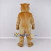 Custom Tan and White Big Cat Mascot Costume Adult Full Body Suit for Wildlife Events Custom Tan and White Big Cat Mascot Costume Adult Full Body Suit for Wildlife Events