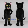 Custom Black Cat Mascot Costume Adult Full Body Suit for Halloween Events Custom Black Cat Mascot Costume Adult Full Body Suit for Halloween Events