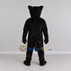 Custom Black Muscular Panther Mascot Costume Adult Full Body Suit for Sports Events Custom Black Muscular Panther Mascot Costume Adult Full Body Suit for Sports Events