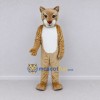 Custom Tan and White Cat Mascot Costume Adult Full Body Suit for Pet Events Custom Tan and White Cat Mascot Costume Adult Full Body Suit for Pet Events