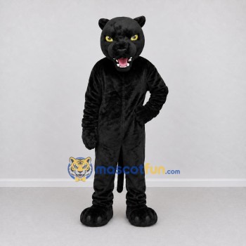 Custom Black Panther Mascot Costume Adult Full Body Suit for Sports Events