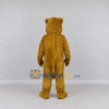Custom Golden Brown Big Cat Mascot Costume Adult Full Body Suit for Wildlife Events Custom Golden Brown Big Cat Mascot Costume Adult Full Body Suit for Wildlife Events