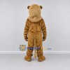 Custom Golden Brown Lion Mascot Costume Adult Full Body Suit for Wildlife Events Custom Golden Brown Lion Mascot Costume Adult Full Body Suit for Wildlife Events