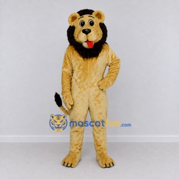 Custom Golden Yellow and Black Lion Mascot Costume Adult Full Body Suit for School Events Custom Golden Yellow and Black Lion Mascot Costume Adult Full Body Suit for School Events