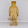 Custom Golden Brown and White Big Cat Mascot Costume Adult Full Body Suit for Wildlife Events