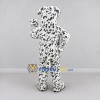 Custom White and Black Dalmatian Dog Mascot Costume Adult Full Body Suit for Pet Events Custom White and Black Dalmatian Dog Mascot Costume Adult Full Body Suit for Pet Events