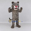 Custom Brown Black and White Leopard Mascot Costume Adult Full Body Suit for Wildlife Events Custom Brown Black and White Leopard Mascot Costume Adult Full Body Suit for Wildlife Events