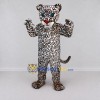 Custom Brown Black and White Leopard Mascot Costume Adult Full Body Suit for Wildlife Events Custom Brown Black and White Leopard Mascot Costume Adult Full Body Suit for Wildlife Events