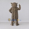 Custom Brown and Black Leopard Mascot Costume Adult Full Body Suit for Wildlife Events Custom Brown and Black Leopard Mascot Costume Adult Full Body Suit for Wildlife Events