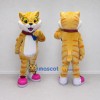 Custom Orange and White Tabby Cat in Sneakers Mascot Costume Adult Full Body Suit for School Events Custom Orange and White Tabby Cat in Sneakers Mascot Costume Adult Full Body Suit for School Events