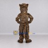 Custom Brown Black and Tan Spotted Cat Mascot Costume Adult Full Body Suit for Wildlife Events Custom Brown Black and Tan Spotted Cat Mascot Costume Adult Full Body Suit for Wildlife Events