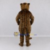 Custom Brown Black and Tan Cheetah Mascot Costume Adult Full Body Suit for Wildlife Events Custom Brown Black and Tan Cheetah Mascot Costume Adult Full Body Suit for Wildlife Events