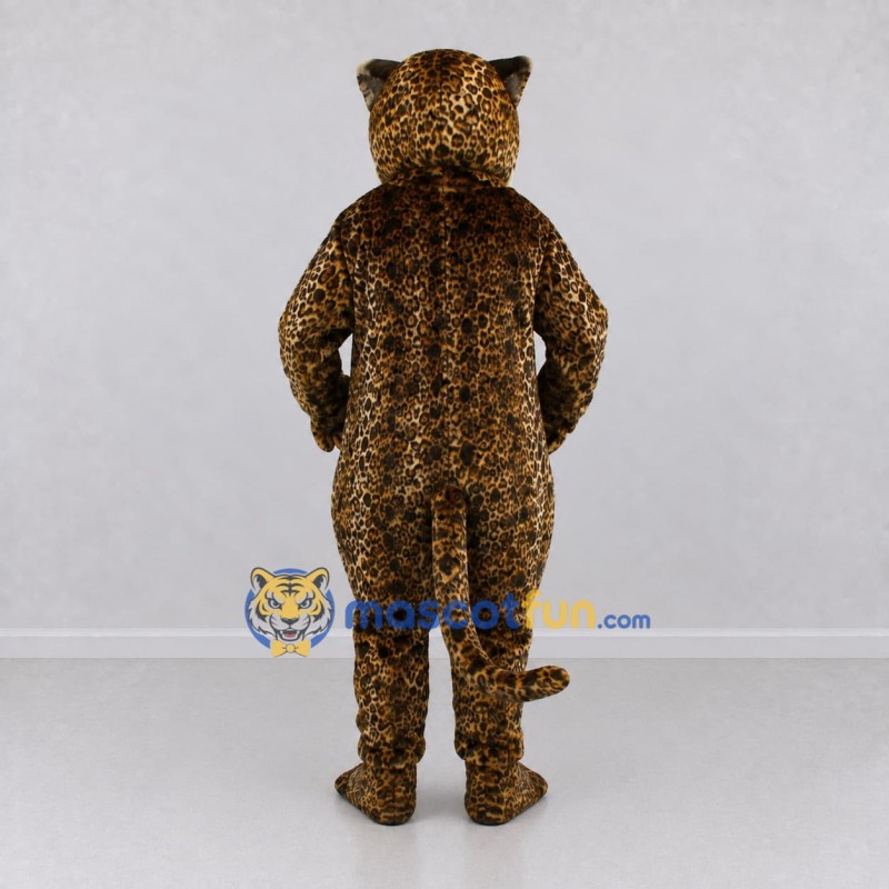 Custom Brown Black and Tan Cheetah Mascot Costume Adult Full Body Suit for Wildlife Events Custom Brown Black and Tan Cheetah Mascot Costume Adult Full Body Suit for Wildlife Events