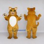 Custom Orange and White Tabby Cat Mascot Costume Adult Full Body Suit for Pet Events