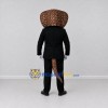 Custom Brown and Black Cobra in Tuxedo Mascot Costume Adult Full Body Suit for Themed Parties Custom Brown and Black Cobra in Tuxedo Mascot Costume Adult Full Body Suit for Themed Parties