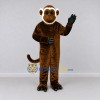Custom Brown and Cream Monkey Mascot Costume Adult Full Body Suit for Wildlife Events Custom Brown and Cream Monkey Mascot Costume Adult Full Body Suit for Wildlife Events