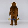 Custom Brown and Cream Monkey Mascot Costume Adult Full Body Suit for Wildlife Events Custom Brown and Cream Monkey Mascot Costume Adult Full Body Suit for Wildlife Events