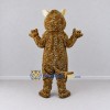 Custom Brown and Tan Spotted Cat Mascot Costume Adult Full Body Suit for Wildlife Events Custom Brown and Tan Spotted Cat Mascot Costume Adult Full Body Suit for Wildlife Events