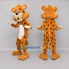 Custom Orange Black and White Spotted Cat Mascot Costume Adult Full Body Suit for School Events Custom Orange Black and White Spotted Cat Mascot Costume Adult Full Body Suit for School Events