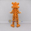 Custom Orange Black and White Spotted Cat Mascot Costume Adult Full Body Suit for School Events Custom Orange Black and White Spotted Cat Mascot Costume Adult Full Body Suit for School Events