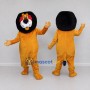 Custom Orange and Black Lion Mascot Costume Adult Full Body Suit for School Events