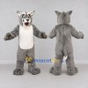Custom Gray and White Tabby Cat Mascot Costume Adult Full Body Suit for Pet Events Custom Gray and White Tabby Cat Mascot Costume Adult Full Body Suit for Pet Events