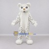 Custom White and Black Spotted Cat Mascot Costume Adult Full Body Suit for School Events Custom White and Black Spotted Cat Mascot Costume Adult Full Body Suit for School Events