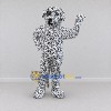 Custom White and Black Dalmatian Dog Mascot Costume Adult Full Body Suit for Pet Events Custom White and Black Dalmatian Dog Mascot Costume Adult Full Body Suit for Pet Events