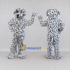 Custom White and Black Dalmatian Dog Mascot Costume Adult Full Body Suit for Pet Events Custom White and Black Dalmatian Dog Mascot Costume Adult Full Body Suit for Pet Events