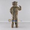 Custom Tan and Black Leopard Mascot Costume Adult Full Body Suit for Wildlife Events Custom Tan and Black Leopard Mascot Costume Adult Full Body Suit for Wildlife Events