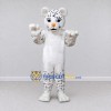 Custom White and Black Spotted Cat Mascot Costume Adult Full Body Suit for School Events Custom White and Black Spotted Cat Mascot Costume Adult Full Body Suit for School Events