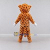 Custom Orange Black and White Spotted Cat Mascot Costume Adult Full Body Suit for School Events Custom Orange Black and White Spotted Cat Mascot Costume Adult Full Body Suit for School Events