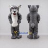 Custom Gray and White Cat Mascot Costume Adult Full Body Suit for Pet Events Custom Gray and White Cat Mascot Costume Adult Full Body Suit for Pet Events