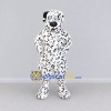 Custom White and Black Dalmatian Dog Mascot Costume Adult Full Body Suit for Pet Events Custom White and Black Dalmatian Dog Mascot Costume Adult Full Body Suit for Pet Events