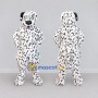 Custom White and Black Dalmatian Dog Mascot Costume Adult Full Body Suit for Pet Events