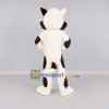 Custom White and Brown Cat Mascot Costume Adult Full Body Suit for Pet Events Custom White and Brown Cat Mascot Costume Adult Full Body Suit for Pet Events